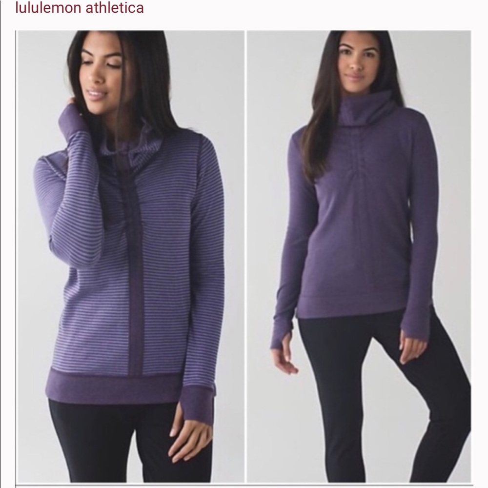 Lululemon In A Cinch Reversible sweatshirt